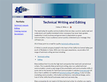 Tablet Screenshot of jcwrite.com